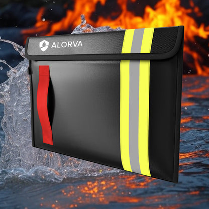 Fireproof & Water-Resistant Document Pouch