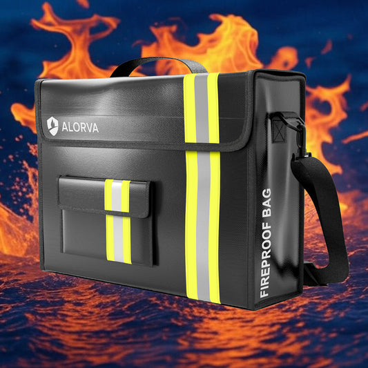 Upgraded Fireproof & Waterproof Document Bag