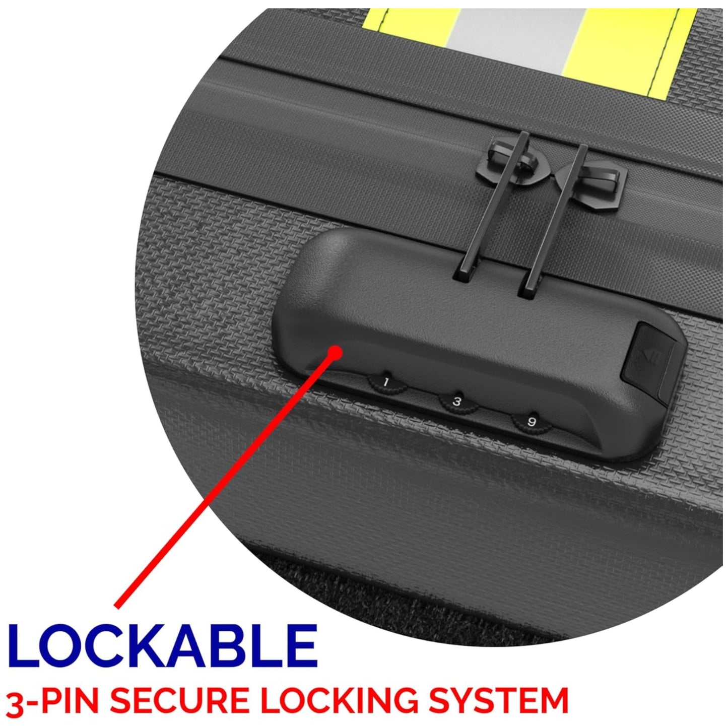 Upgraded Fireproof & Waterproof Document Bag